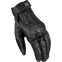 Ls2 Textil Rust geperforeerde Motorfiets Handschoenen