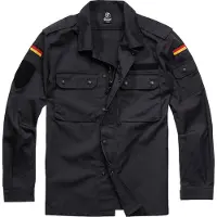 Brandit Overhemd geel / vuurrood / zwart