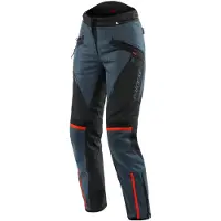 Dainese Tempest 3 D-Dry Dames Broek Ebony Zwart Lava Rood Maat 38