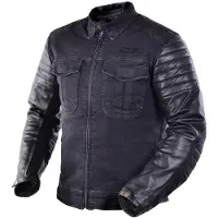 Trilobite 964 Acid Scrambler Denim Jas Man Zwart Maat M