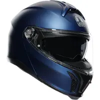 AGV Tourmodular Solid Mplk Galassia Blauw Mat Systeemhelm Maat M