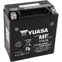 Yuasa AGM YTX16 / 102558 accu (12V, 14Ah, 230A)