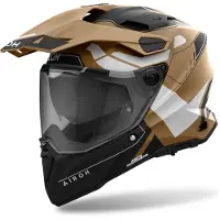 Airoh Commander 2 Reveal, avonturenhelm ,Mat Beige/Grijs/Zwart ,M