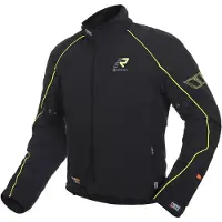 Rukka Comfo-R GTX Zwart Geel Textiele Motorjas Maat 48