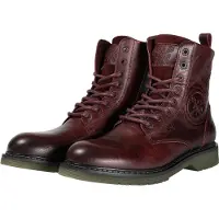 John Doe Sixty, laarzen vrouwen ,donkerrood ,41 EU