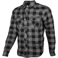 GMS Jaguar Zwart Grijs Motoroverhemd Maat 4XL