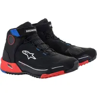 Alpinestars Honda Cr-X Drystar Riding Schoenen Zwart Rood Blauw Maat US 11.5
