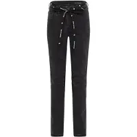 Riding Culture High Waist Dames Motorjeans Model 2023 Jeans Zwart W31/L30 Dames