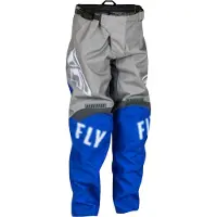 FLY Racing Fly F-16 Pants Grey / Blue Child || Maat: 24 US