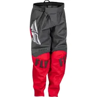 FLY Racing Fly F-16 Grey / Red Kids Pants || Maat: 20 US