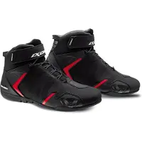 Ixon Gambler WP Zwart Rood Motorschoenen Maat 39