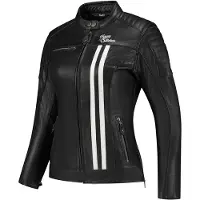 Rusty Stitches Alice Dames Motorfiets Leren Jas