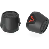 SW-Motech schuifset voor achteras - zwart. Ducati / KTM / CFMoto / Husqvarna modellen.