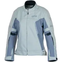 GMS Vega Dames Grijs Waterdichte Textiele Motorjas Maat XS
