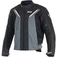 GMS Ventura Zwart Grijs Mesh Textiele Motorjas Maat S