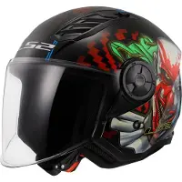 LS2 OF616 Airflow II Happy Dreams Jet Helm