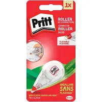 Pritt - Correctieroller mini flex 4.2mmx7m op blister | Blister a 1 stuk | 10 stuks