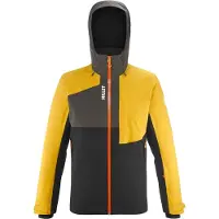 Millet - Ski jassen - Atna Peak Jkt M Black/Safran voor Heren - Maat S - Zwart