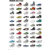 Art Poster Sneakers Hall of Fame 61x91,5cm