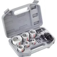 Bosch 9-delige Bimetalen HSS Boren Set voor DIY-projecten