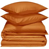 De Witte Lietaer Dekbedovertrek Laura Copper Flanel-240 x 200 / 220 cm | Lits-Jumeaux