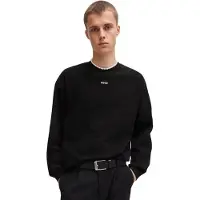 HUGO Shirt 'Dapaso' zwart / wit