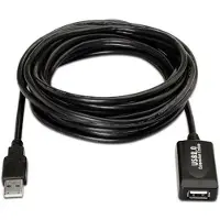 Aisens USB 2.0-kabel Aisens A101-0019 Zwart 10 m