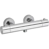 Saqu Essential douchethermostaat 12cm chroom