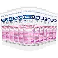Oral-B 12x Tandpasta 3dwhite Advanced Luxe Glamorous White 75 Ml