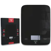 HGMD Digitale Keukenweegschaal - Tot 5kg - Glazen Weegschaal - Inclusief Batterij