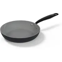 BE Living Koekenpan - Ø 20 cm - PFAS vrije Keramische Koekenpan inductie - Geschikt voor alle warmtebronnen - Zwart