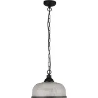 Searchlight Klassieke hanglamp Highworth zwart