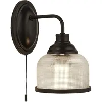 Searchlight Wandlamp Highworth zwart