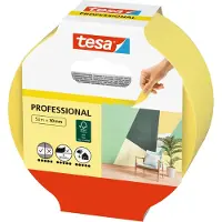 TESA Professional 56299-00000-00 Schilderstape Geel (l x b) 50 m x 30 mm 1 stuk(s)