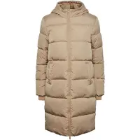 Pieces Wintermantel 'Bee' lichtbeige