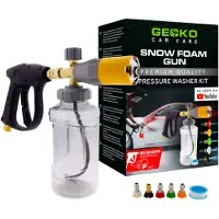 Gecko car care Gecko Snow Foam Gun met Adapters - Schuimspuit auto wassen