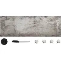 vidaXL Magneetbord wandmontage 60x20 cm glas