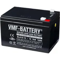 VMF SLA12-12 VRLA AGM Loodaccu (12V, 12 Ah, T1 terminal)