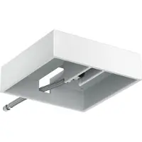 Hansgrohe Raindance E400 vierkant regendouchekop Ø40cm Glanzend Chroom