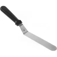 Hendi Flexibel paletmes – offset blad – zwart – 32x343 mm