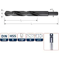 Rotec HSS Spiraalboor 20x205 mm