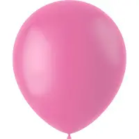 Folat Ballonnen Rosey Pink Mat 33cm - 50 stuks (mat pink)