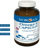 Norsan | OMEGA-3 CAPSULES | 1500 MG | EPA 707 MG | DHA 368 MG | DPA 84 MG | VITAMINE E | PUUR EN ZUIVER | 120 CAPSULES