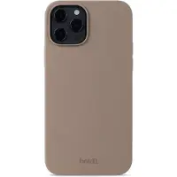 Holdit Silicone Case voor de Apple iPhone 12 (Pro) - Mocha Brown