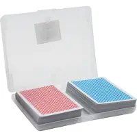 Free and Easy Speelkaarten 2 Sets Blauw/rood