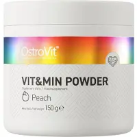 OstroVit | Vit&Min Poeder | Multivitamine- en mineralenformule, perziksmaak