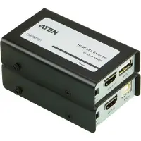 Aten VE803 audio/video extender AV-zender & ontvanger Zwart, Grijs