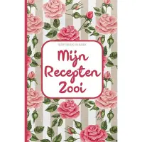 Sans marque Receptenboek Invulboek - Mijn Recepten Zooi - Recepten Notitieboek Om Zelf in Te Vullen