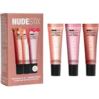 Nudestix Nudeglow Lip Set 3 pcs Hydrating Peptide Lip Butter