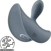 Satisfyer Booty Absolute Beginners 2 - anale vibrator (grijs)